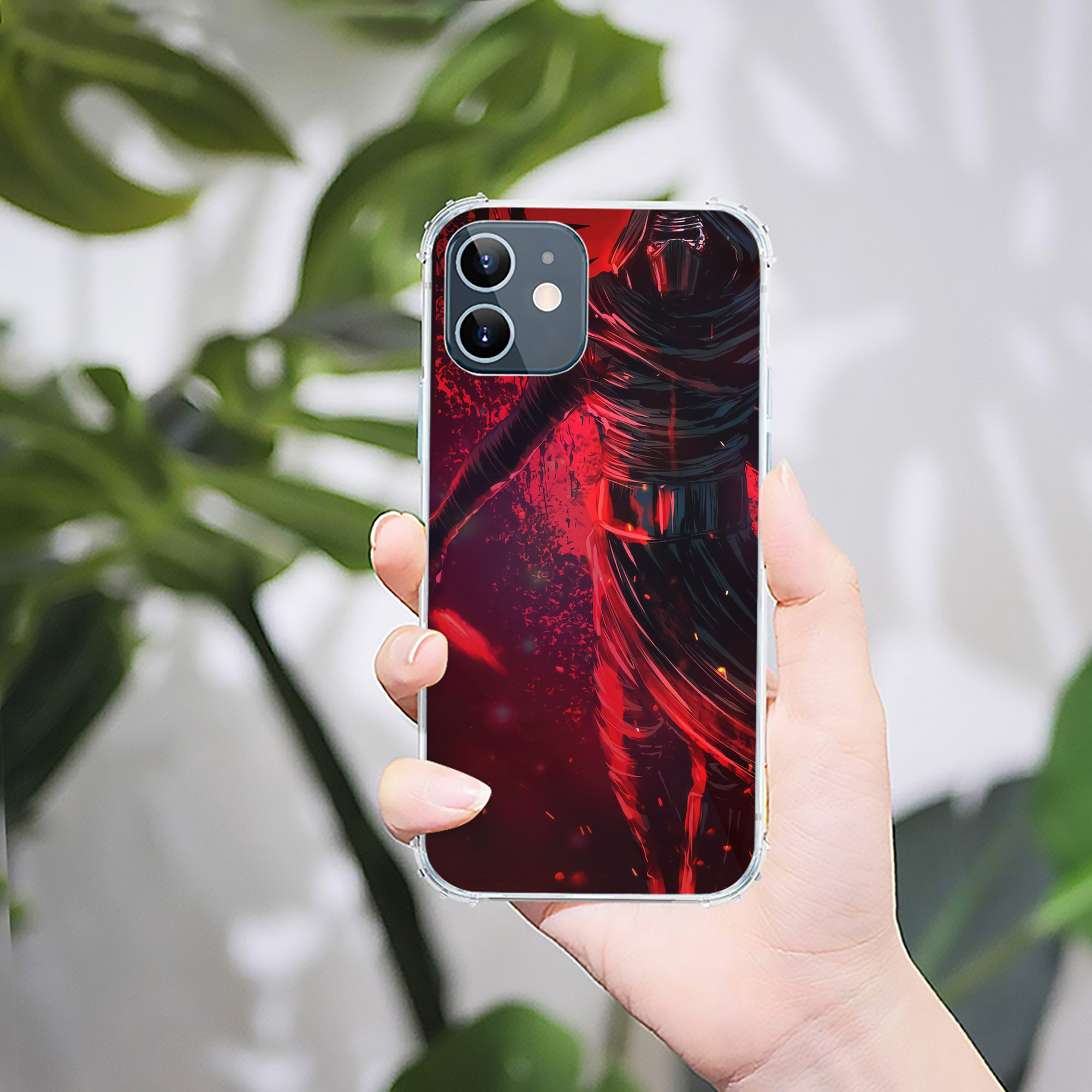 （画像用） スター・ウォーズ Star Wars 【iPhone 12シリーズ対応】透明スマホケース（クリアソフトケース）